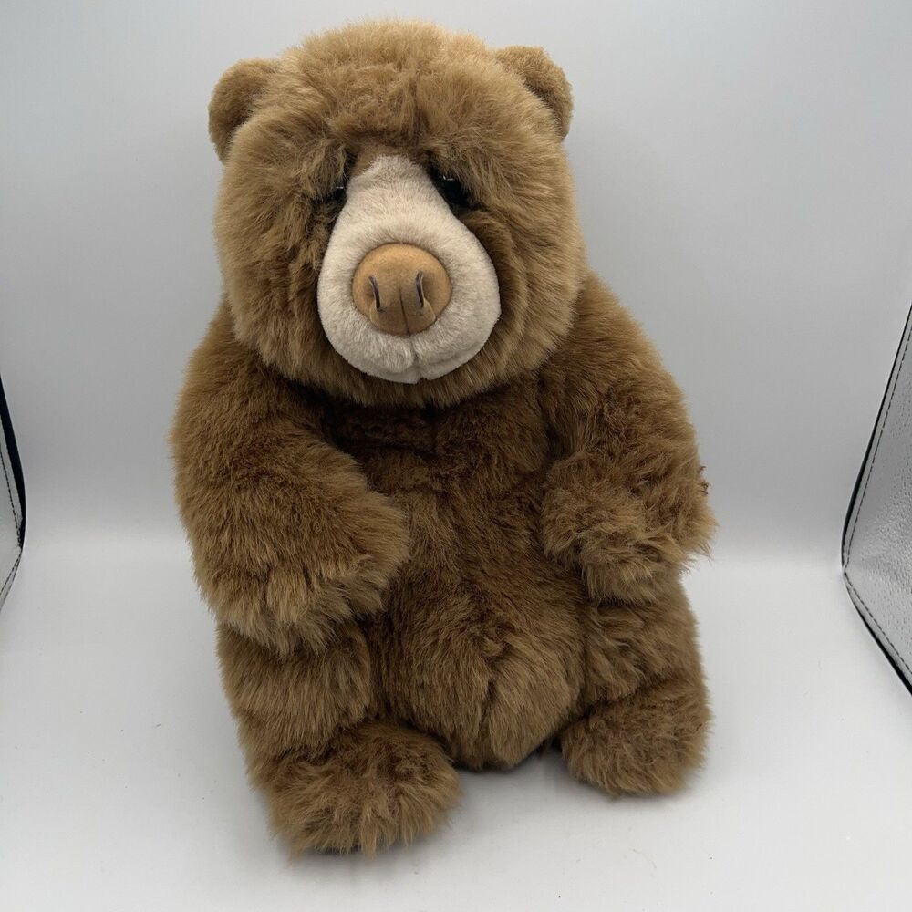 Vintage Lou Rankin Dankin Plush Little Friends Jasper the Bear Stuffed Animal
